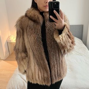 Vintage Fox fur coat
